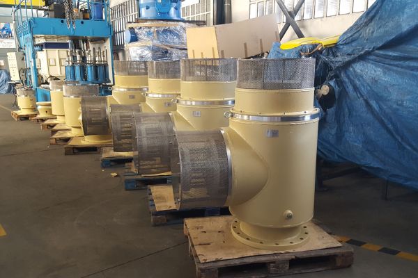 Válvulas DN450  ruptura de vacio