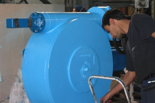 Valve gearbox DN2600